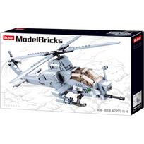 Konstruktorius Sluban Model AH-1Z, 482 vnt., įvairių spalvų