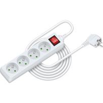 Buitinis ilgintuvas Retlux RPC 26, 3G1.0, 5 m, IP20, 4 lizdų, su jungikliu