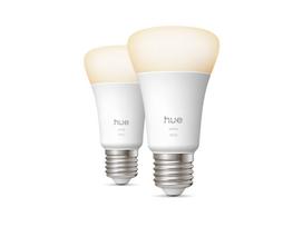 Išmanioji lemputė Philips Hue LED, A60, 2700 °K, E27, 9.5 W, 1100 lm, 2 vnt.