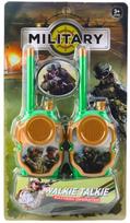 Rinkinys vaidmenų žaidimui, racijos Lean Toys Military, žalia sp./oranžinė sp.