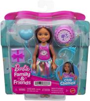 Lėlė su priedais Mattel Barbie Family & Friends Club Chelsea, 15 cm, įvairių spalvų