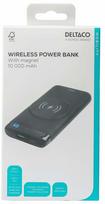 Nešiojamas įkroviklis (Power bank) Deltaco PB-Q1003, 10000 mAh, 10 W, juoda sp.
