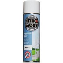 Dažai, metalo konkstrukcijoms, apsaugant nuo korozijos Nitromors Rust Control, nėra (neapdorotas paviršius), 0.5 l, balta sp.