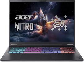 Nešiojamas kompiuteris Acer Nitro 18 AI AN18-61-R013, 365, 32GB, 1 TB, 18 ", Nvidia GeForce RTX 5070, juoda sp., EN, Windows 11 home