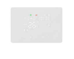 Programuojamas šildymo termostatas Feelspot WTH25.05RF, tvirtinamas prie sienos, balta sp., 13 cm, 5 - 35 °C