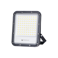 Prožektorius be judesio daviklio, montuojamas ant paviršiaus Forever Light Proxim, 50 W, 7500 lm, 4000 °K, IP65, juoda sp.