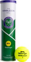 Teniso kamuoliukų rinkinys Slazenger Wimbledon, geltona sp., 4 vnt.