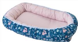 Kūdikio lizdelis BabyMatex Prestige 02, mėlyna sp./rožinė sp.