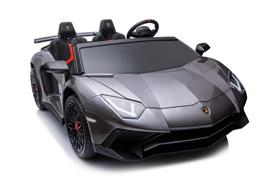 Vaikiškas elektromobilis Lamborghini Aventador SV Strong, sidabro sp.