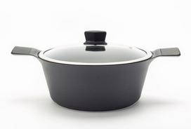 Puodas Zyle ZY3024PT, 24 cm, 4 l, juoda sp.