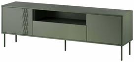 TV staliukas Cama Meble EF Tresse, žalia sp., 180 cm x 40 cm x 54.5 cm