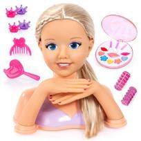 Lėlės galva su priedais Bayer Top Model Lisa, 25 cm, įvairių spalvų