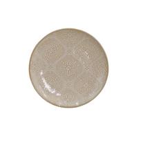 Lėkštė desertinė Domoletti Beige arabic, Ø 19 cm, smėlio ruda sp.