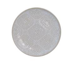 Lėkštė desertinė Domoletti White arabic, Ø 19 cm, balta sp.