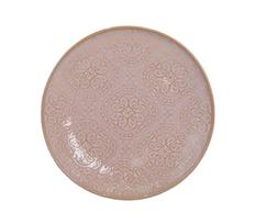 Lėkštė desertinė Domoletti Pink arabic, Ø 19 cm, rožinė sp.