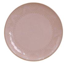 Lėkštė pietų Domoletti Pink arabic, Ø 26.6 cm, rožinė sp.