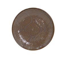Lėkštė desertinė Domoletti Brown arabic, Ø 19 cm, ruda sp.