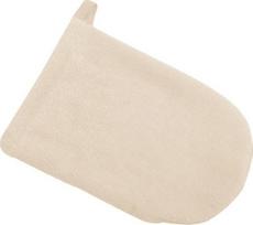 Pirštinė plaušinė kūdikiams ir vaikams BabyMatex Frotte, smėlio sp., 15 cm