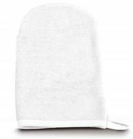Pirštinė plaušinė kūdikiams ir vaikams BabyMatex Frotte, balta sp., 14 cm