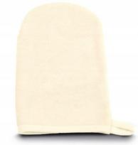 Pirštinė plaušinė kūdikiams ir vaikams BabyMatex Frotte, smėlio sp., 14 cm