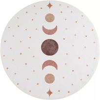 Kilimas vidaus Ayyildiz Coco Moon Phases, kreminė sp./oranžinė sp./smėlio sp., 120 cm x 120 cm