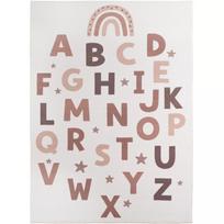 Kilimas vidaus Ayyildiz Coco Alphabet, oranžinė sp./smėlio sp., 200 cm x 140 cm
