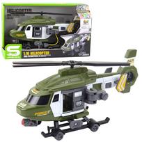 Žaislinis sraigtasparnis Lean Toys Multifunction, chaki sp., 1:16