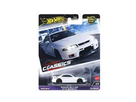 Žaislinis automobilis Mattel Hot Wheels Premium Nissan Skyline GT-R, 1:64, balta sp.