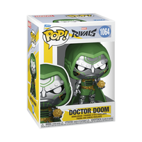 Žaislinė figūrėlė Funko POP! Marvel Rivals Doctor Doom 1064, 9 cm, sidabro sp./žalia sp.