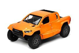 Žaislinis automobilis Kinsmart Toyota GR DKR Hilux, 1:36, (spalva/dizainas parenkami atsitiktine tvarka)