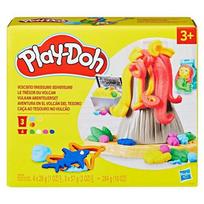 Plastilino rinkinys, su priedais, ugnikalnis Hasbro Play-Doh Treasure Adventure, įvairių spalvų, 284 g