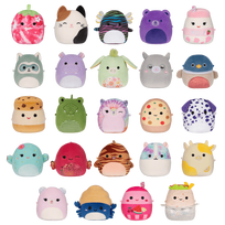 Pliušinis žaislas Squishmallows Micromallows, (spalva/dizainas parenkami atsitiktine tvarka), 5 cm