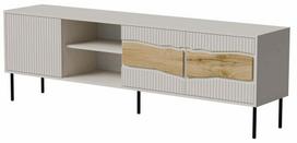 Televizoriaus spintelė Cama Meble Inserto LED, kašmyro sp., 40 cm x 190 cm x 61.5 cm