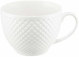 Puodelis Ambition Grid, balta sp., 0.26 l