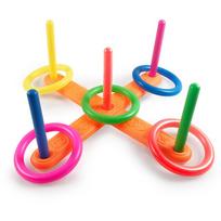 Mėtymo į taikinį žaidimas Lean Toys Target, 40.5 cm x 40.5 cm, įvairių spalvų