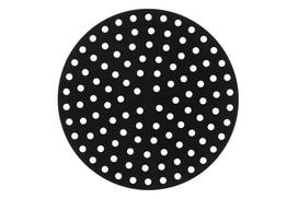 Silikoninis įdėklas karšto oro gruzdintuvei Maku 651002, juoda sp., 20 cm x 20 cm