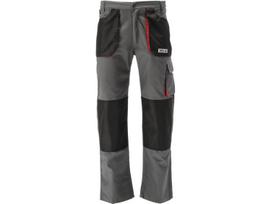 Darbo kelnės vyrams Yato Dan YT-80286, juoda sp./raudona sp./pilka sp., M dydis