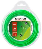Žoliapjovės valas Kreator KRTGTH3025, 25 m x 3 mm