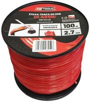 Žoliapjovės valas AWTools AW70145, 100 m x 2.7 mm
