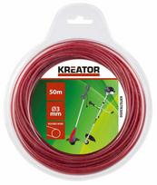 Žoliapjovės valas Kreator KRTGTR3050, 50 m x 3 mm