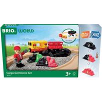 Traukinių bėgiai ir priedai Brio World Cargo Gemstone 63613000, įvairių spalvų