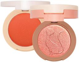 Skaistalai J.Cat Beauty 2 in 1 Piece Of Cake Highlighter, 106 see you tomato, 12.1 g
