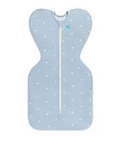 Plonas miegmaišis kūdikiui Love To Dream Swaddle UP 1.0T, mėlyna sp., 62 cm x 29 cm