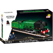 Konstruktorius, traukinys Cobi Historical Collection Flying Scotsman British Steam Locomotive 6292, 2677 vnt., žalia sp.