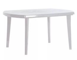 Lauko stalas Keter Elise 29180054400, balta sp., 137 cm x 90 cm x 73 cm