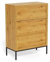 Komoda Palmdale, ruda sp., 110 cm x 40 cm x 80 cm