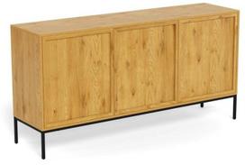 Komoda Palmdale, ruda sp., 80 cm x 40 cm x 158 cm