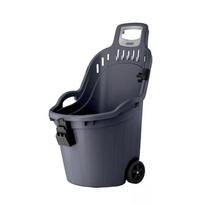 Karutis Stefanplast Helpy Cart, plastikas, pilka sp., 50 l