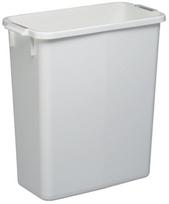 Šiukšliadėžė Durable Durabin, balta sp., 60 l, 60 cm x 59 cm