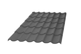 Skarda, 2240 x 1180 x 0.45 mm, antracito matinė